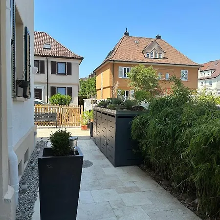 بيت للعطل Altes Stadthaus Mit Garten Und Gewoelbekeller